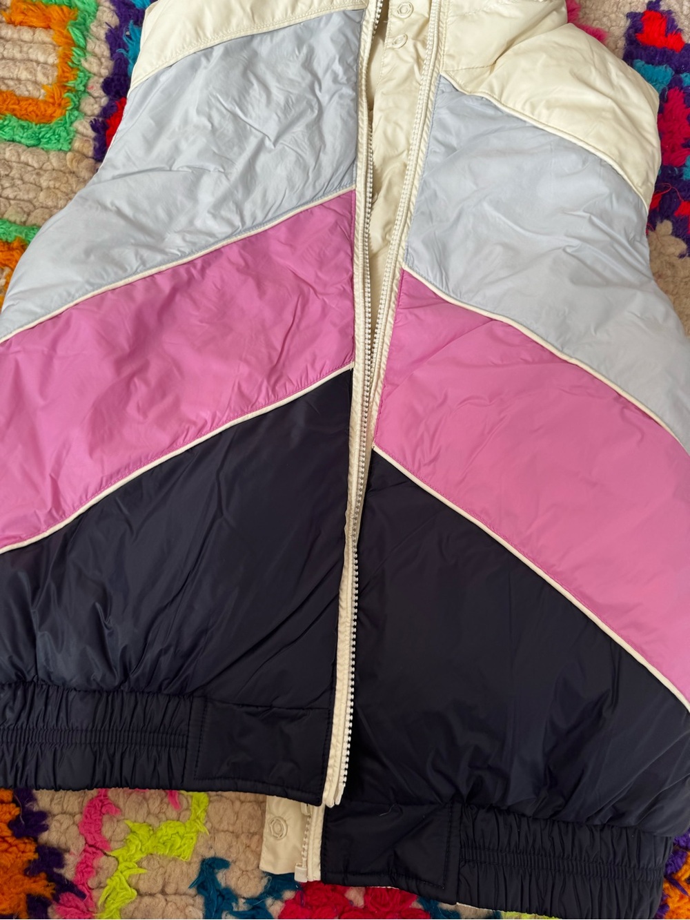 Marine Layer Antuco Reversible Down Puffer Vest S - Picture 4 of 6